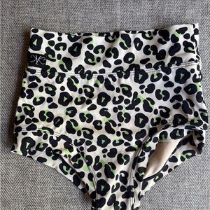 Kandi Kouture Leopard Print High-Waisted Bottoms - CXL